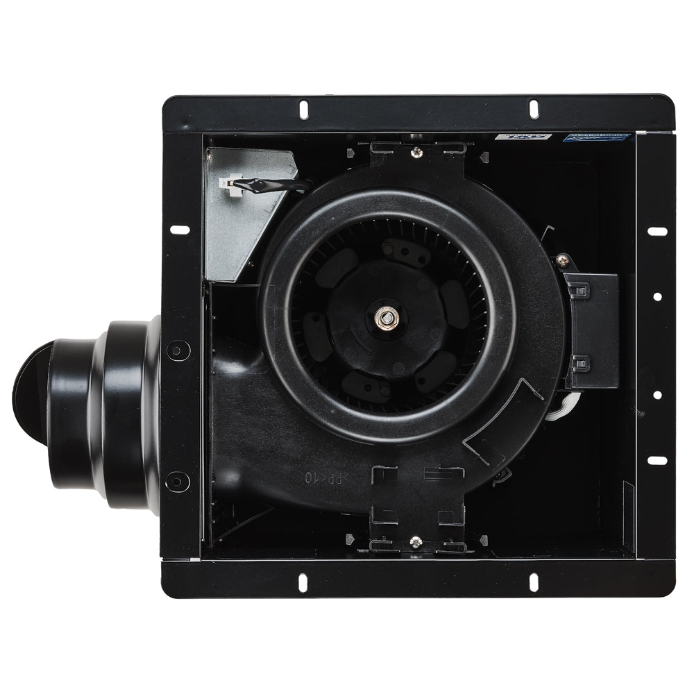 AeroPure ABF110 L5 110 CFM 0.9 Sones Slim Fit Exhaust Fan - AC Motor with LED/Night Light - Square Grille