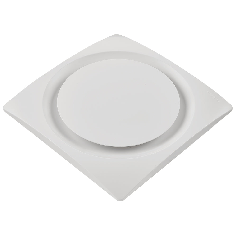 AeroPure AP90-S 90 CFM 0.7 Sones Slim Fit Quiet Bathroom Ventilation Exhaust Fan -White