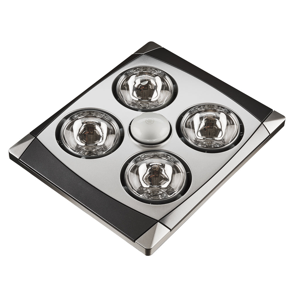 AeroPure A716 90 CFM Quiet Exhaust Fan with Light/Heat - 4 Light Combo