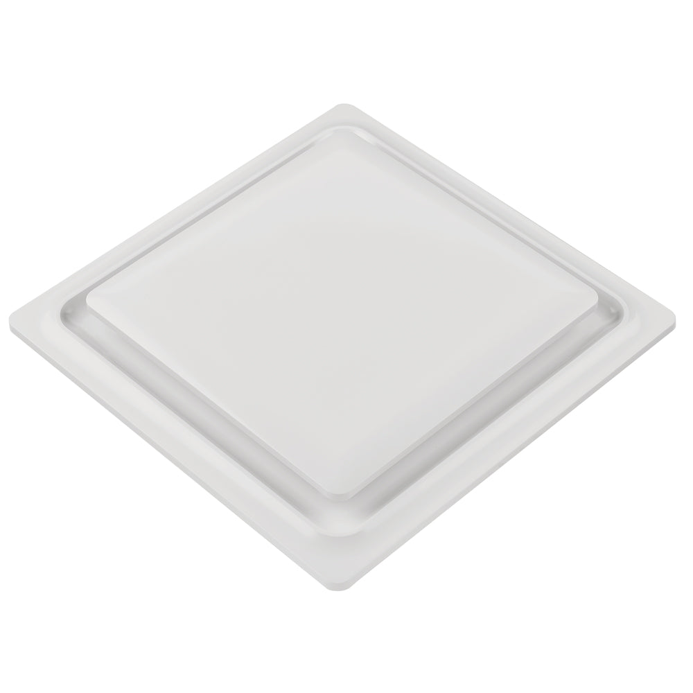 AeroPure FABF G15 Bathroom Ventilation Exhaust Fan,Square Grille