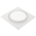 AeroPure ABF110 L6 110 CFM Bathroom Exhaust Fan with LED Light | 0.9 Sones | Round Grille | Energy Star