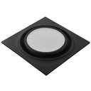 AeroPure ABF80 L6 80 CFM Slim Fit Bathroom Exhaust Fan with LED Light | 0.3 Sones | Round Grille | Energy Star
